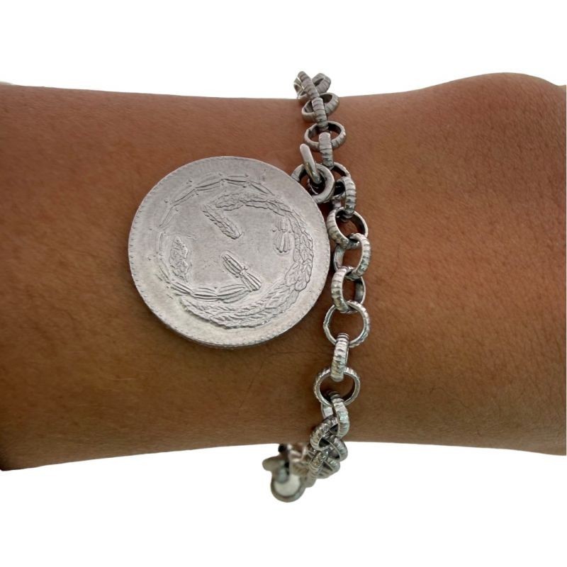 Bracelet Gucci GG Argent 925 18.5cm & 12.90Gr