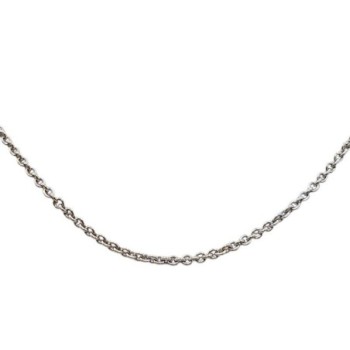 COLLIER OR BLANC 18CT 8.12GRS 40CM