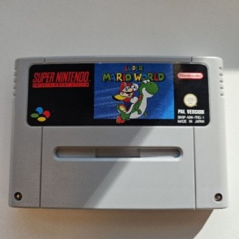 SUPER MARIO WORLD - SUPER NINTENDO (JEU SEUL)
