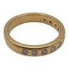 BAGUE OR 18CT+DIAMS 9.23GRS T65