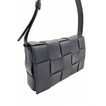 BOTTEGA VENETA CASSETTE NOIR DUSTBAG 22 X 14 X 5 CM