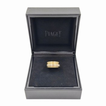 BAGUE PIAGET POSSESSION OR JAUNE BLANC 18K 15.86GR T55