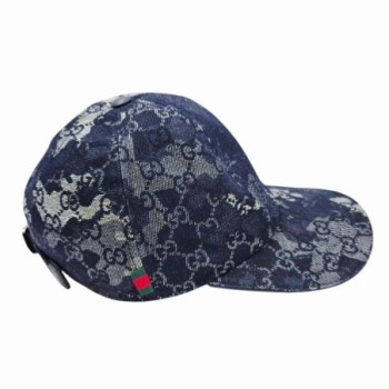 CASQUETTE GUCCI BLEU/GRIS T L 59 CM