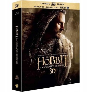 Hobbit: Pustkowie Smauga 3D Blu-ray DVD Ulimate