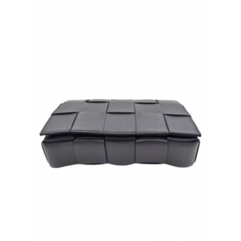 BOTTEGA VENETA CASSETTE NOIR DUSTBAG 22 X 14 X 5 CM