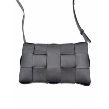BOTTEGA VENETA CASSETTE NOIR DUSTBAG 22 X 14 X 5 CM
