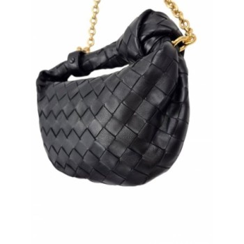 BOTTEGA VENETA MINI JODIE  NOIR DUSTBAG 23 X 12 X 3 CM