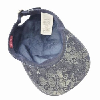CASQUETTE GUCCI BLEU/GRIS T L 59 CM