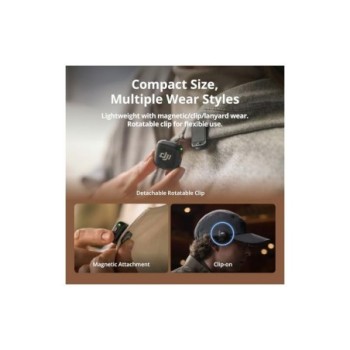 DJI Mic 3 (2 TX + 1 RX + Charging Case) MANQUE ADATATEUR IPHONE