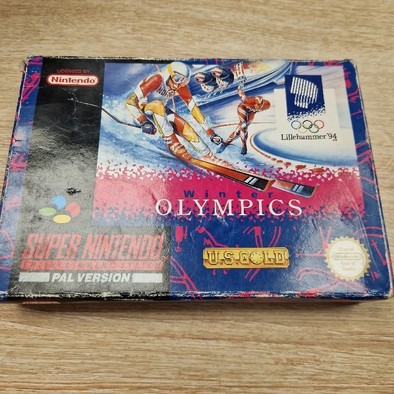 WINTER OLYMPICS SUPER NINTENDO PAL VERSION (BOITE SANS NOTICE)