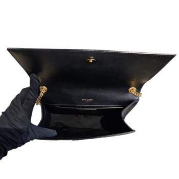 SAC A MAIN YSL KATE CUIR CAVIAR NOIR DUSTBAG ET FACTURE