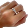 BAGUE SOLITAIRE BUCHERER EN OR BLANC 18CTS 0.50CTS DIAMANTSAVEC CERTIFICAT
