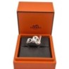 BAGUE HERMES CROISETTE  T59 14.96GR 1,9 X 1,7 CM