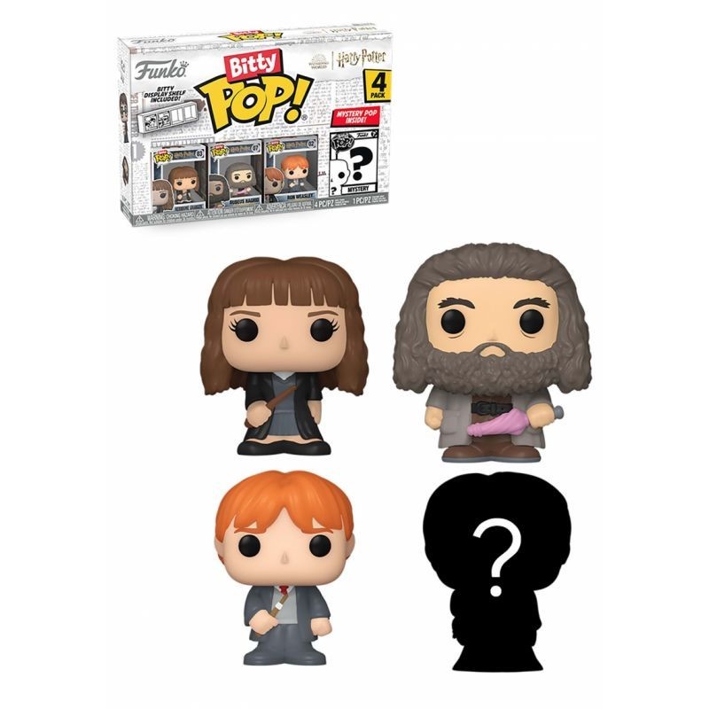 Funko - Bitty POP! Harry Potter: - Hermione 4 Pack - Multi