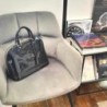 SAC A MAIN LOUIS VUITTON ALMA MM CUIR VERNI NOIR