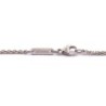 COLLIER CHOPARD SPIRIT HAPPY DIAMOND (0.11CT) OR BLANC 18CT 30.27G L.60CM