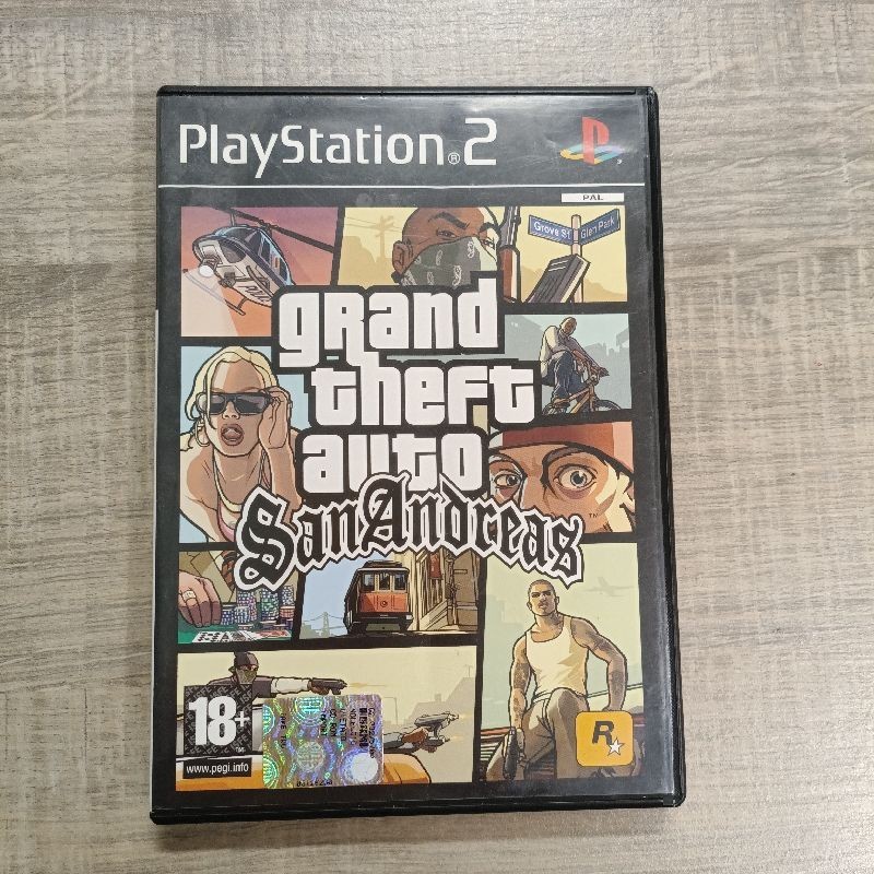 GTA GRAND THEFT AUTO SAN ANDREAS - PS2