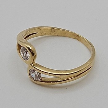 BAGUE OR 14CT 2.46GR T54