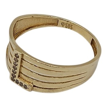 BAGUE OR 14CT 2.14GRS T58