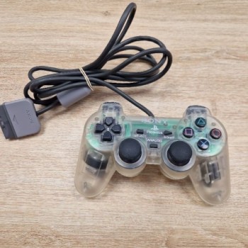 MANETTE DUALSHOCK PS1 TRANSPARENTE