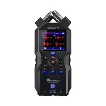 ZOOM H4ESSENTIAL 4-TRACK RECORDER WITH 32-BIT + SD 128GB