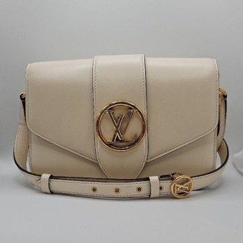 LOUIS VUITTON SAC PONT NEUF MM CREME M55950MAR