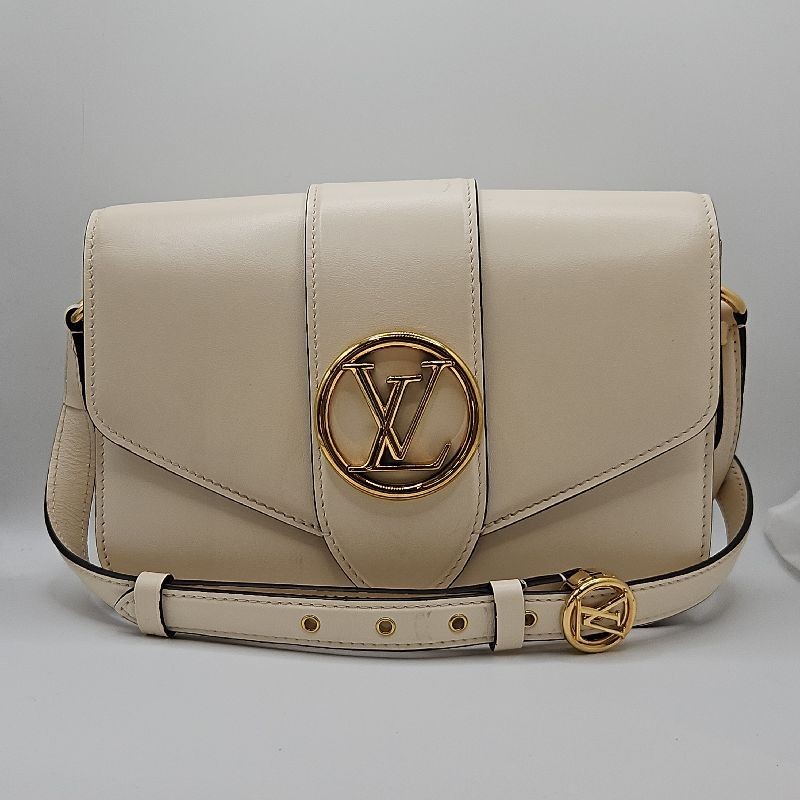 LOUIS VUITTON SAC PONT NEUF MM CREME M55950MAR