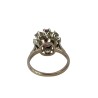 BAGUE SAPHIR + DIAMANTS 4.66 GRS