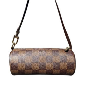 POCHETTE LOUIS VUITTON  MINI PAPILLON DAMIER +BOÎTE