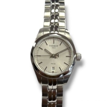 TISSOT WATCH PR100 LADIES QUARTZ - SILVER 25MM