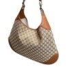 SAC GUCCI  A EPAULE FORMAT MAXI TOILE