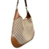 SAC GUCCI  A EPAULE FORMAT MAXI TOILE
