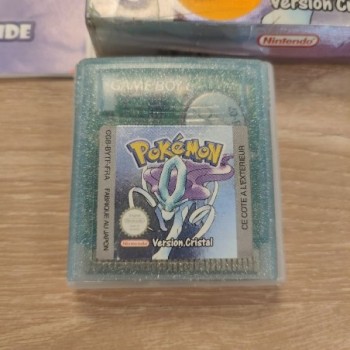 POKEMON CRISTAL GBA + BOITE + NOTICE