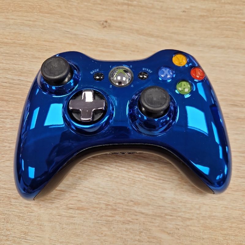 XBOX 360 - LIMITED EDITION CHROME SERIES BLUE