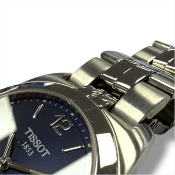 TISSOT PR 50 QUARTZ BLEU ACIER 38MM J376476K
