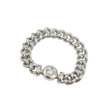 BAGUE BUCHERER OR 18K 4.85GR DTS T56