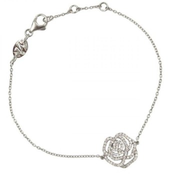 BRACELET VANESSA TUGENDHAFT LA ROSE OR 18K 2.22GR DTS 15/16/17CM 1,1 CM DE DIAMETRE