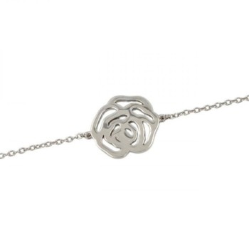 BRACELET VANESSA TUGENDHAFT LA ROSE OR 18K 2.22GR DTS 15/16/17CM 1,1 CM DE DIAMETRE