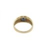 BAGUE OR 18K 4.29GR DTS/SAPHIR T59
