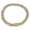 BRACELET 3 ORS 18K 45.97GR DTS 21CM DE LONG ET 7MM DE LARGE