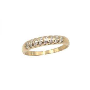BAGUE OR JAUNE 18K 1.71GR T49 DTS