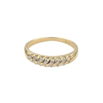 BAGUE OR JAUNE 18K 1.71GR T49 DTS