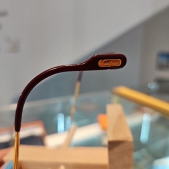 LUNETTE CARTIER TRINITY PLAQUE OR