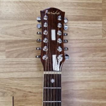 GUITARE FARIDA D-16 12 CORDES NATURAL + COFFRE