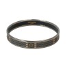 BRACELET HERMES BANGLE ENAMEL VINTAGE TAILLE S