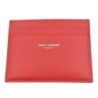 YSL PORTE CARTE CORAIL 10 X 7,5 CM