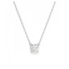 PENDENTIF SWAROVSKI CONSTELLA COUPE RONDE BLANC METAL RHODIE