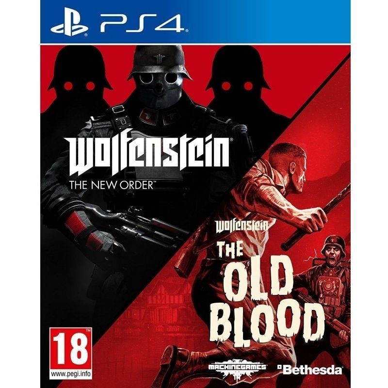 WOLFENSTEIN: THE NEW ORDER + WOLFENSTEIN: THE OLD BLOOD - PS4