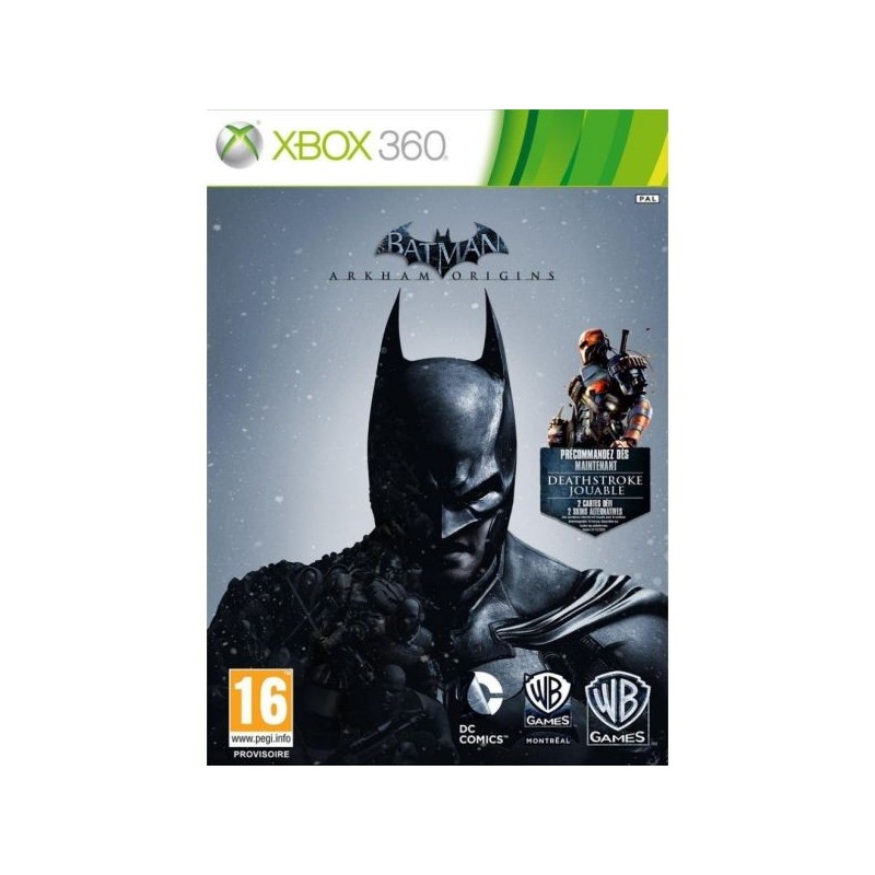 BATMAN ARKHAM ORIGINS - XBOX 360