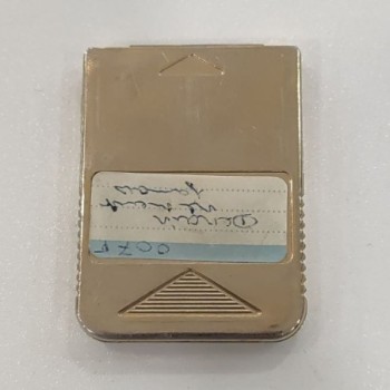 CARTE MEMOIRE PS1 GOLD